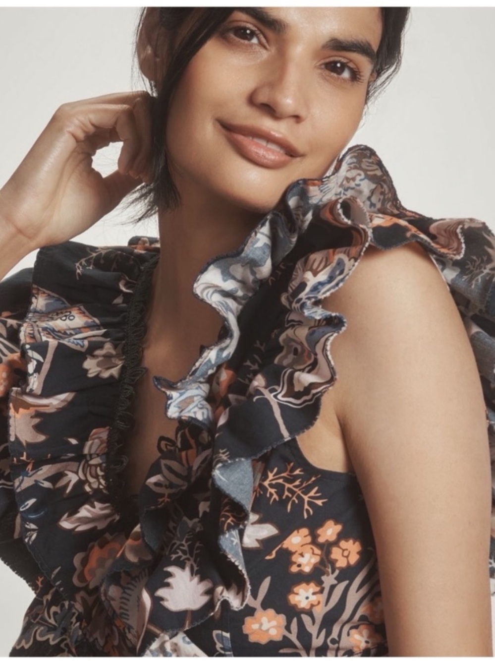 NWT Anthropologie Sleeveless Ruffled A-Line
Mini Dress, M - Picture 5 of 15